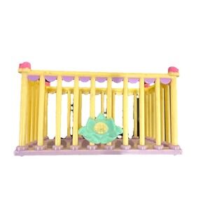 Cabbage Patch Kids Vintage Mini Baby Dollhouse Yellow Playpen Crib